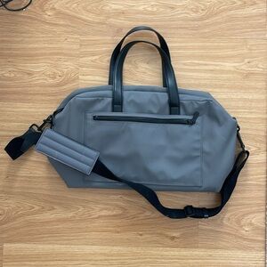 Away original Everywhere Bag Grey with Black leather trim